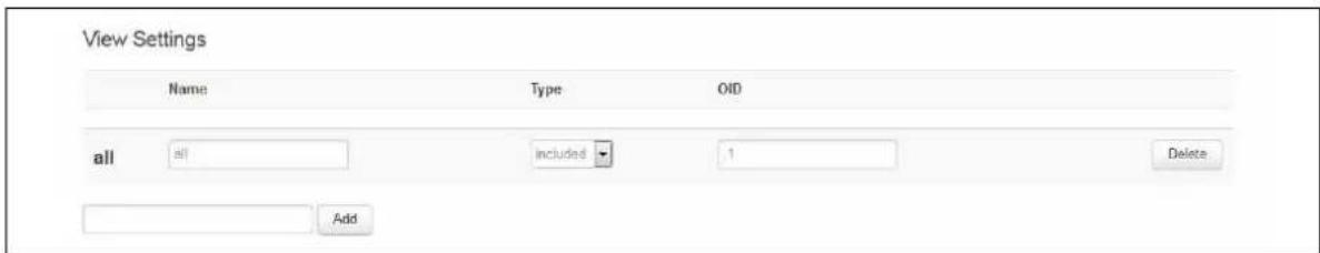 Virtual Access GW3300 - View settings - 1