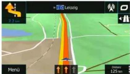 110 Leipzig 2,2 km Menü Distance 125 km