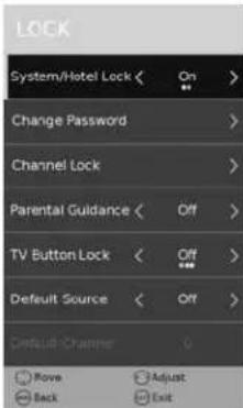 BUSH 40/402UHD - Lock Menu - 1