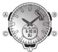CASIO Baby-G BSA-B100-7AER - Illuminating the Face Manually - 1