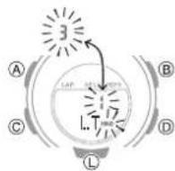 CASIO Baby-G BSA-B100-7AER - Specifying the Illumination Duration - 2