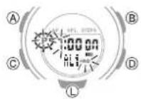 CASIO Baby-G BSA-B100-7AER - Configuring Alarm Settings - 3