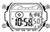 CASIO Baby-G BLX-560-7ER - To illuminate the display - 1