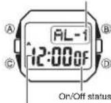 CASIO Baby-G BGD-560-7ER - Alarms - 1