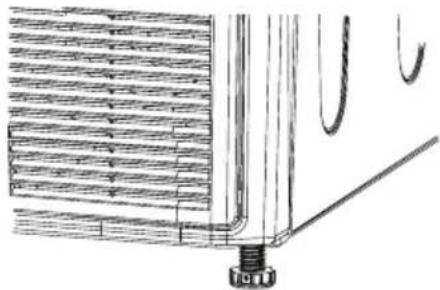 BLOMBERG TKF 8451 AG 60 - Füße einstellen - 1