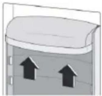 Infiniton FGC-821D - Colocación de los balcones de la puerta - 1