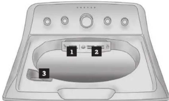 Mabe LMH74201WGBU - USO DE LOS COMPARTIMENTOS PARA LOS ADITIVOS DE LAVADO - 1