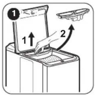 ZANUSSI ZWY 61033 KC - REINIGEN DER WASCHMITTELSCHUBLADE - 1