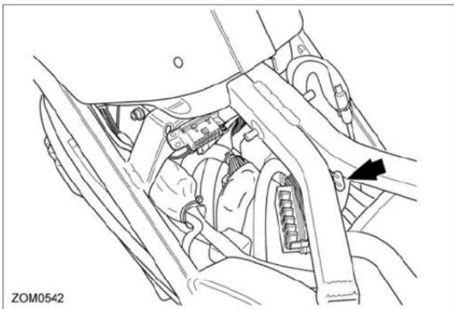 Zero SR (2017) - ABS 12-Volt-Sicherung - 1