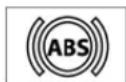 Zero DSR (2017) - ABS (ABS-System) Anzeige - 1