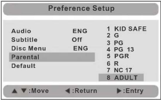 Sogo DVD-SS-7865 - Preference Page - 4