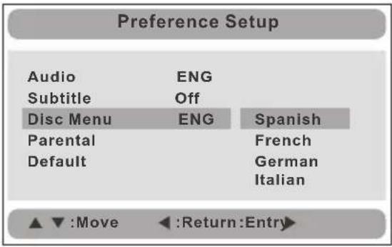 Sogo DVD-SS-7865 - Preference Page - 3