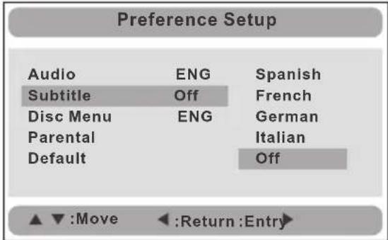 Sogo DVD-SS-7865 - Preference Page - 2