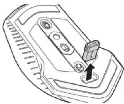 ALIENWARE AW310M - Kabellosen USB-Dongle entfernen - 3
