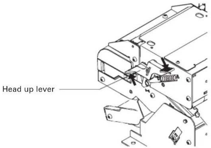 Head up lever