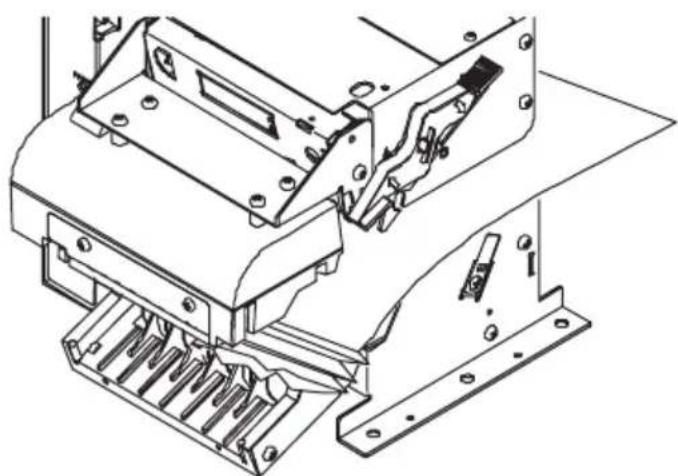 CITIZEN PPU-700II - Removing Jammed Paper - 1