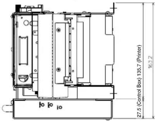 27.5 (Control Box) 135.7 (Printer) 163.2