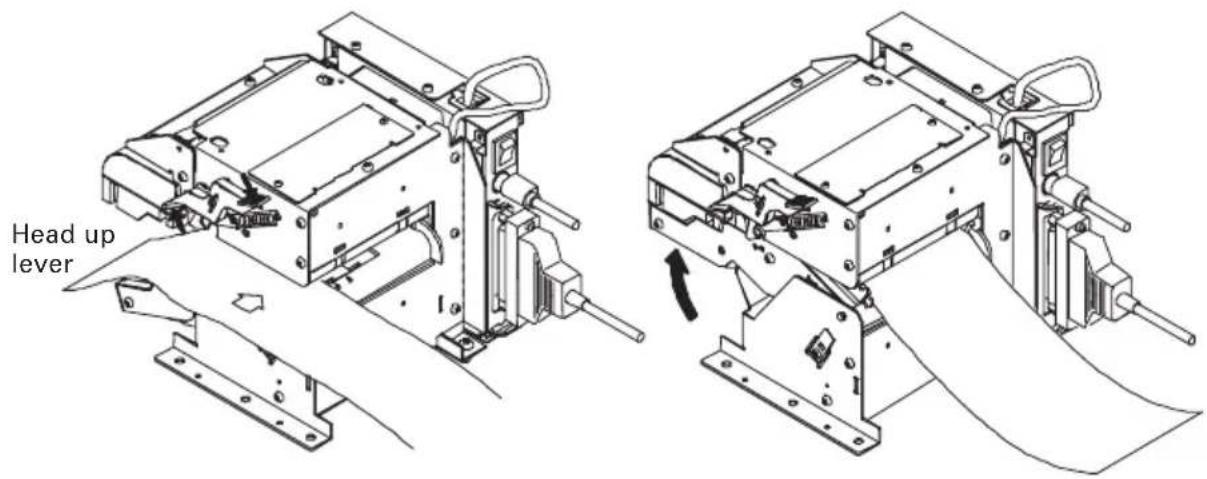 Head up lever