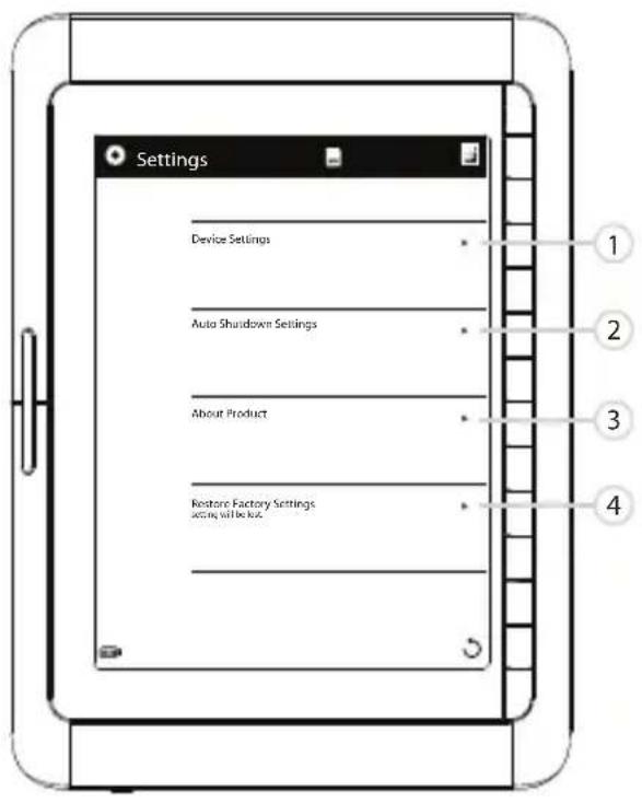 ENERGY SISTEM Book 2060 - settings - 1