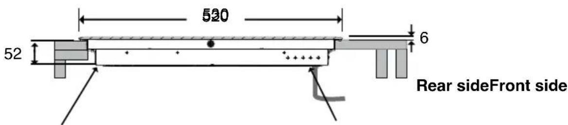 520 52 6 Rear sideFront side