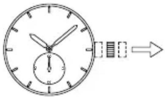 ORIENT Sports RA-AA0C02L - ◆ CÓMO AJUSTAR LA HORA Y EL CALENDARIO [AC(F67)] - 8