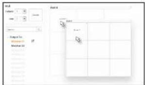 Hanwha SPD-1660R - Editing video wall - 2