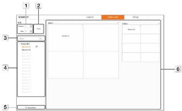 Hanwha SPD-1660R - VIDEO WALL SETTINGS - 1