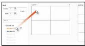 Hanwha SPD-1660R - To assign a monitor - 1