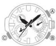 CASIO G-Shock MRG-G1000D-1ADR - Using the Timer - 1