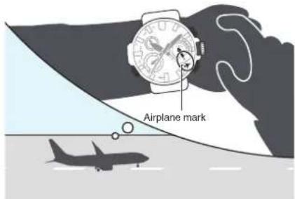 Airplane mark