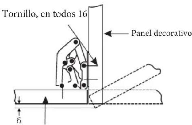 Tornillo, en todos 16 Panel decorativo 6
