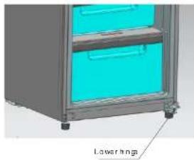 TEKA TNF 450 - Door Right-Left Change - 1