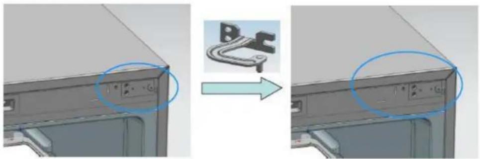 TEKA TNF 450 - Cambio de puertas - 6