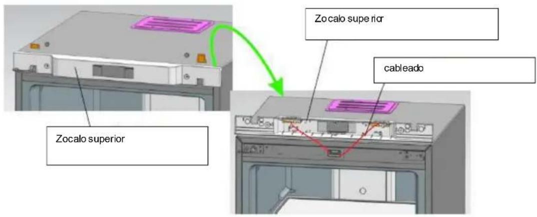 Zocalo superior Zocalo superior cableado
