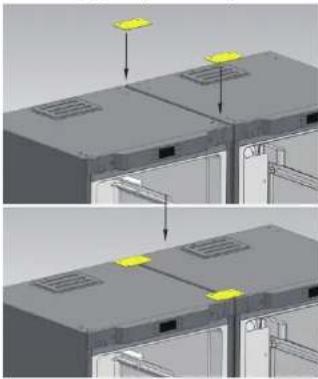 TEKA TNF 450 - CONNECTING GUIDE for REFRIGERATOR AND FREEZER CABINETS - 1