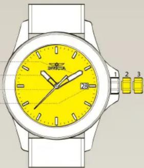 INVICTA Pro Diver 28765 - Elementos de la pantalla - 1