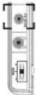 Andersson LED24511HD PVR DVD - Överblick av anslutningarna - 9