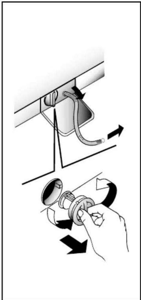 HOOVER VT 614D2/1-84 - Reinigung des Flusensiebs (Klammernfalle) - 1