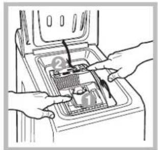 Hotpoint Ariston ECOT7D 149 - How to open and to close the drum - 4