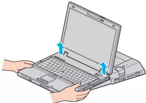 SONY Vaio VGN-BX195EP - Press the UNDOCK button. - 4
