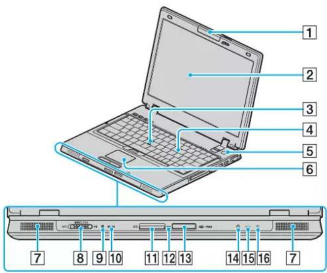SONY Vaio VGN-BX195EP - Front - 1