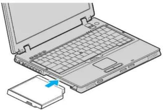 SONY Vaio VGN-BX195EP - To change a bay unit - 2