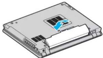 SONY Vaio VGN-BX195EP - Installing the Battery Pack - 3