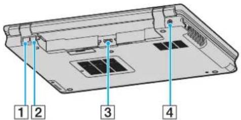SONY Vaio VGN-BX195EP - Back - 1