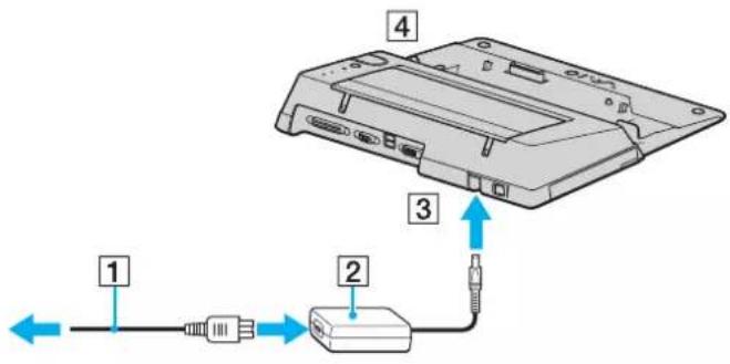 SONY Vaio VGN-BX195EP - Attaching Your Computer to the Multi Function Bay Docking Station - 2