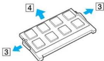 SONY Vaio VPCJ11M1E - To change or add a memory module - 2