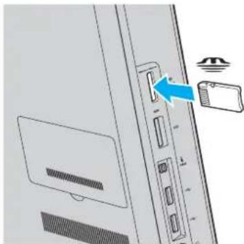 SONY Vaio VPCJ11M1E - To insert "Memory Stick" - 2