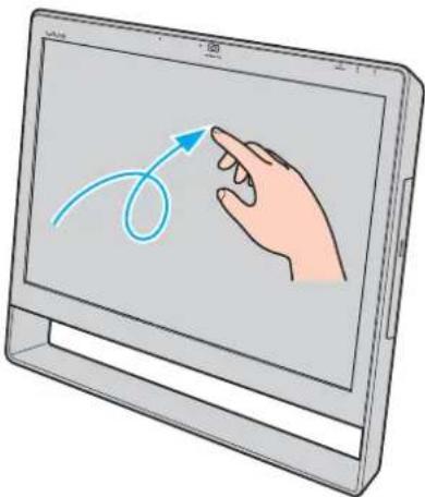 SONY Vaio VPCJ11M1E - Using the Touch Screen - 1