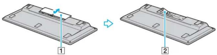SONY Vaio VPCJ11M1E - Using the Wireless Keyboard - 1