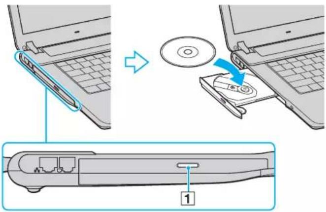 SONY Vaio VGN-FS415S - Using the Optical Disc Drive - 1